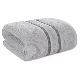 recznik-dina-70x140-srebrny-welurowy-z-prosta-bordiura-frotte-500-g-m2