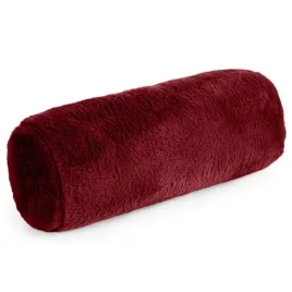 poduszka-15x45-nina-bordowa-futrzana-walek