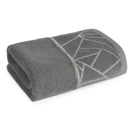 recznik-cleo-70x140-stalowy-geometria-frotte-500-g-m2