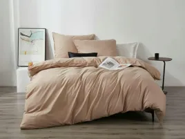 posciel-satynowa-160x200-queen-premium-bezowa-ze-zlota-lamowka