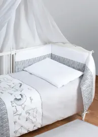 posciel-bawelniana-100x135-bianco-safari-szara-biala-zwierzeta-babymatex