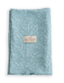 kocyk-dzieciecy-80x120-muslin-design-otulacz-niebieski-dinozaury-babymatex