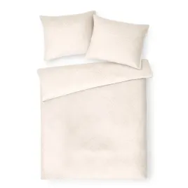 posciel-adamaszkowa-220x200-bezowa-kremowa-geometryczna-1cm-paski-matex