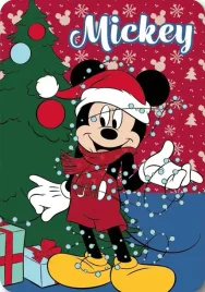 koc-polarowy-100x140-mickey-myszka-miki-swiateczny-220g-m2-faro