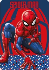 koc-polarowy-100x140-spider-man-granatowy-czerwony-220g-m2-faro