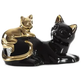 figurka-cat-20x11x12-koty-czarna-zlota