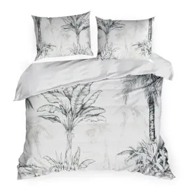 posciel-satynowa-220x200-spring-biala-czarna-liscie-palmy