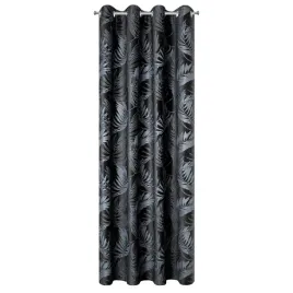 zaslona-140x250-vera-czarna-liscie-welwetowa-gotowa-na-przelotkach
