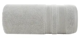 recznik-rico-70x140-srebrny-zdobiony-kolorowa-bordiura-w-stylu-fastrygi