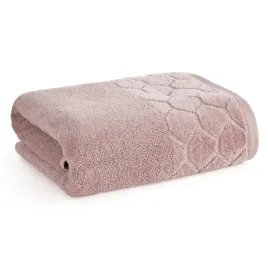 recznik-lumia-30x50-pudrowy-z-welurowa-bordiura-w-geometryczny-550-g-m2
