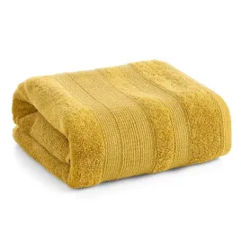 recznik-judy-70x140-musztardowy-z-ozdobna-bordiura-i-blyszczaca-nicia