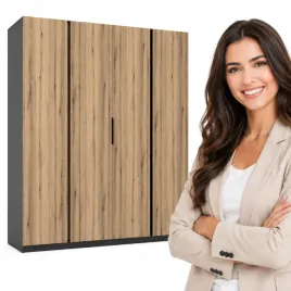 szafa-maja-z-polkami-dab-evoke-czarny-200cm