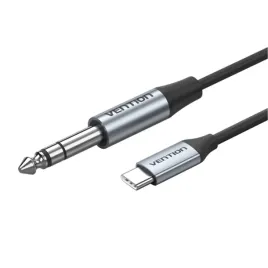 kabel-audio-usb-c-do-635mm-jack-vention-z-dac-1m-czarny