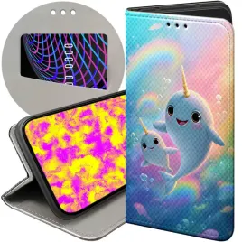 etui-do-motorola-moto-g05-e15-wzory-narwal-bajki-morskie-zwierzeta-case