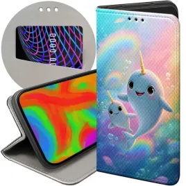 etui-z-klapka-do-nokia-g11-4g-g21-4g-wzory-narwal-bajki-morskie-zwierzeta