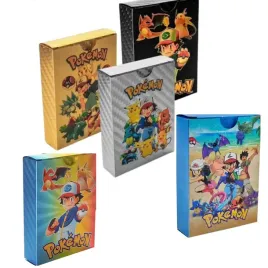 karty-pokemon-zlote-czarne-srebrne-teczowe-diamentowe-275-kart-duzy-zestaw-5w1