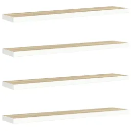 polka-scienna-mdf-i-metal-debowy-bialy-120x235x38-cm