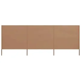 3-panelowy-skladany-parawan-ochronny-400-x-80-cm-taupe-wloknina-i-drew