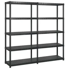 regal-uniwersalny-5-poziomowy-czarny-85-x-40-x-185-cm-plastikowy