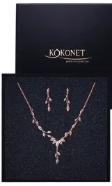 zestaw-bizuterii-boho-kolczyki-naszyjnik-rozowe-zloto-delikatne-listki