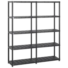 czarny-regal-plastikowy-5-poziomowy-71-x-38-x-170-cm