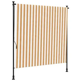 markiza-tarasowa-pomaranczowo-biala-stalowa-rama-antracytowa-200x270-cm