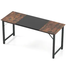 biurko-do-biura-czarne-biurko-z-metalowa-rama-160-x-60-cm