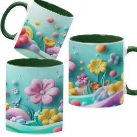kubek-ceramiczny-ciemno-zielony-kwiaty-kwiatki-prezent-wzory
