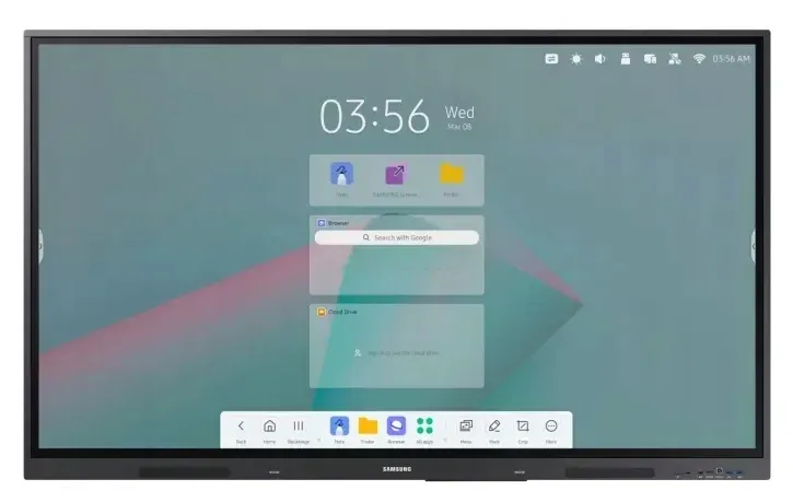 MONITOR INTERAKTYWNY SAMSUNG WA75C 75" TABLICA 4K ANDROID 11 VAT 23%