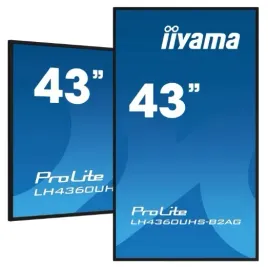 ekran-digital-signage-iiyama-lh4360uhs-b2ag-43-eled-va-4k-500cd-m2-3xhdmi