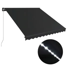 recznie-zwijana-markiza-z-led-300-x-250-cm-antracytowa-tkanina-szara-rama