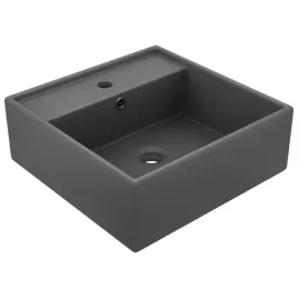 kwadratowa-umywalka-ceramiczna-ciemnoszara-matowa-410x410x150-mm