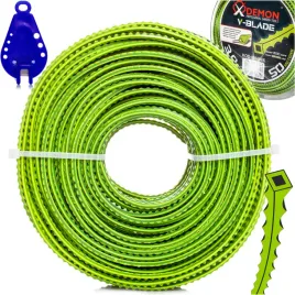 zylka-tnaca-zebata-nylonowa-zbrojona-3-0mm-x-50m-premium-do-kos-spalinowych