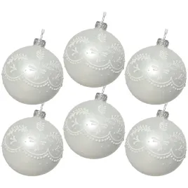 biale-matowe-szklane-bombki-choinkowe-8-cm-6-szt-dekorowane-brokatem