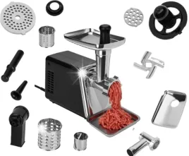 maszynka-do-mielenia-miesa-2200w-zestaw-masarski-szatkownica-czarny-kd4136