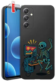 etui-do-samsung-m15-5g-gracz-game-over-player-wzory-szklo-9h