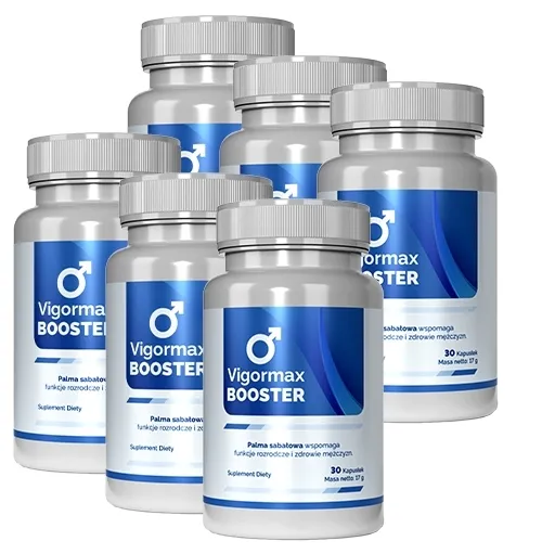 Vigormax Booster – Wsparcie prawidłowych funkcji seksualnych 90 kaps