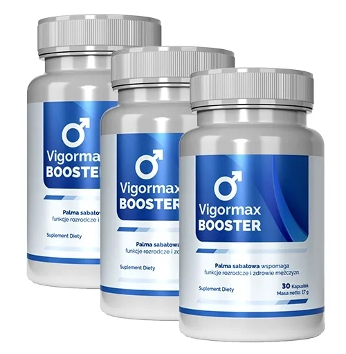 Vigormax Booster – Wsparcie prawidłowych funkcji seksualnych 90 kaps