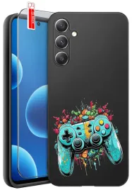 etui-do-samsung-m55-5g-gracz-game-over-player-wzory-szklo-9h