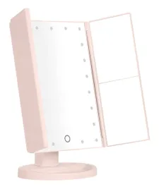 podswietlane-lusterko-do-makijazu-led-rozkladane-humanas-hs-ml04-rozowe