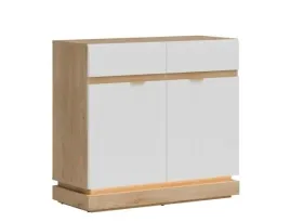 komoda-milton-dab-cremona-torro-bialy-mat