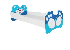 lozko-z-materacem-bear-blue-160x80
