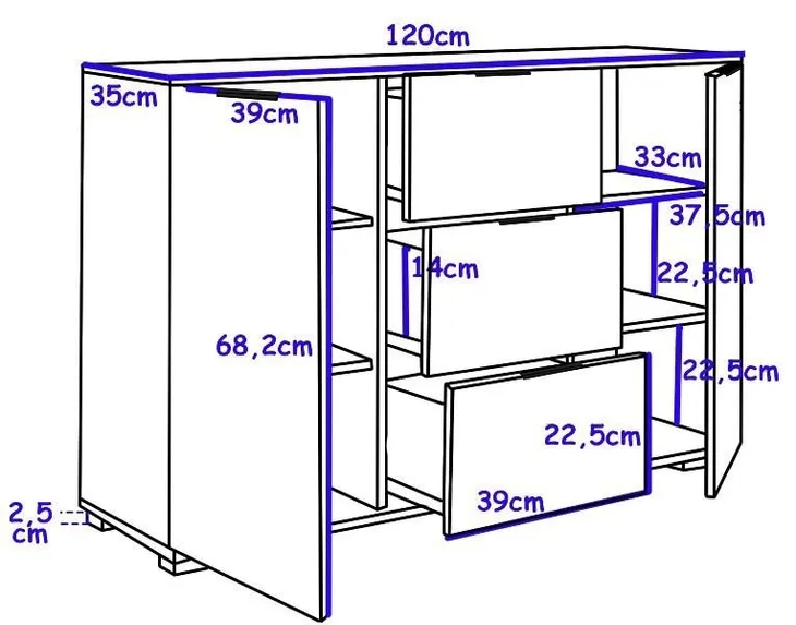 komoda-abs-k3-120-material-plyta-laminowana