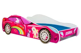 lozko-z-materacem-car-pink-140