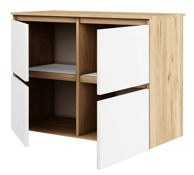 komoda-megan-k4-90-kolor-frontow-bialy