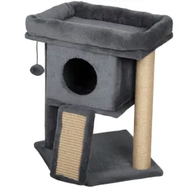 kocie-krolestwo-pawhut-ciemnoszare-40-x-40-x-57-cm