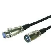 microconnect-xlr-m-f-2m-3-pol-black