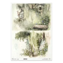 papier-ryzowy-do-decoupage-a3-r1420l-wiejskie-widoczki