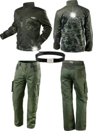 bluza-spodnie-pasek-odziez-robocza-roz-s-neo