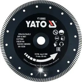 yato-tarcza-diamentowa-turbo-230mm-do-ciecia-szlifowania-gresu-yt-59985